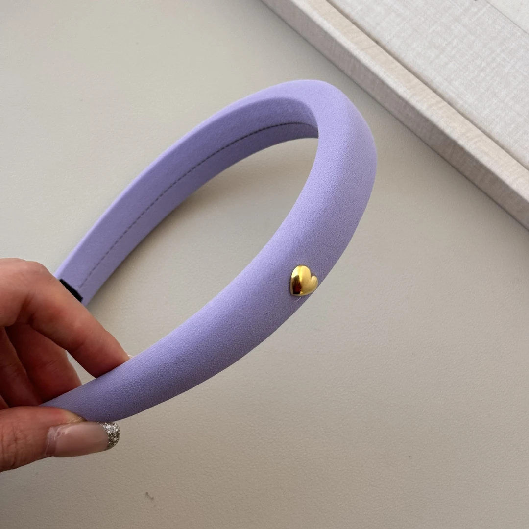 春日明媚~ 韩版金色爱心豆豆发箍