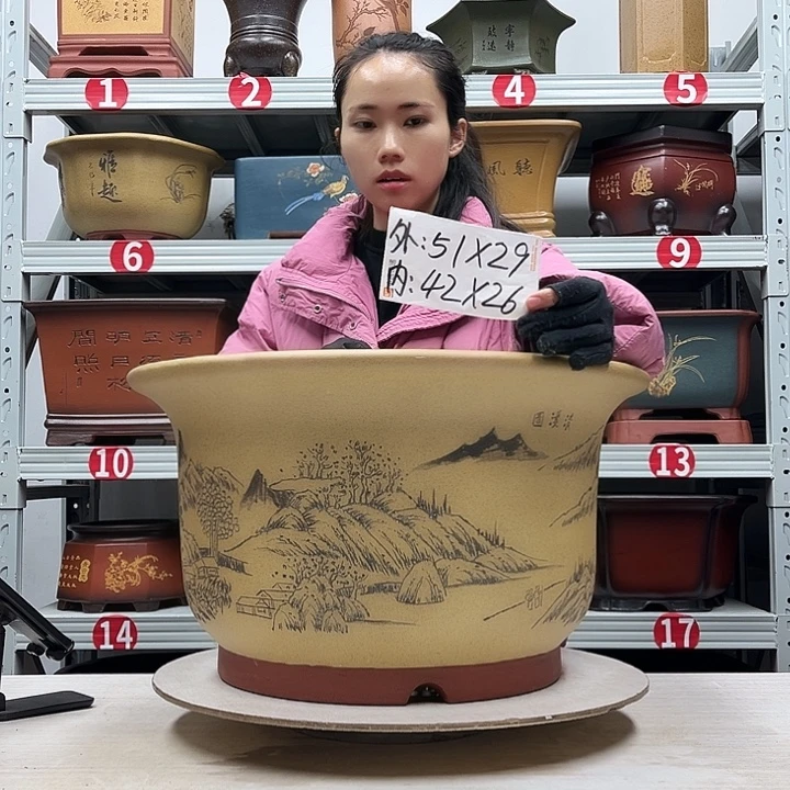 花盆紫砂紫砂花盆