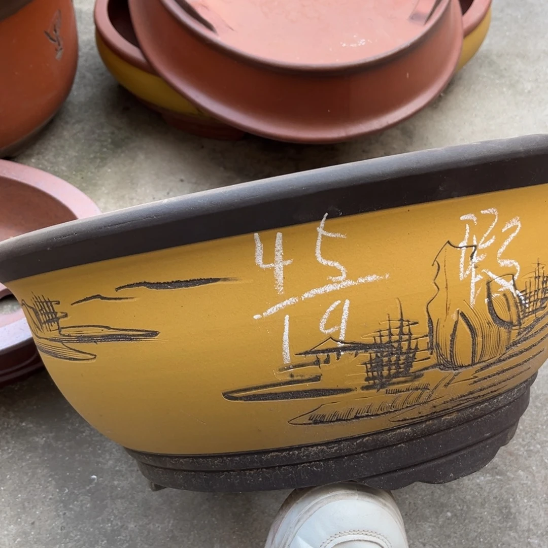 紫砂花盆盆景艺术