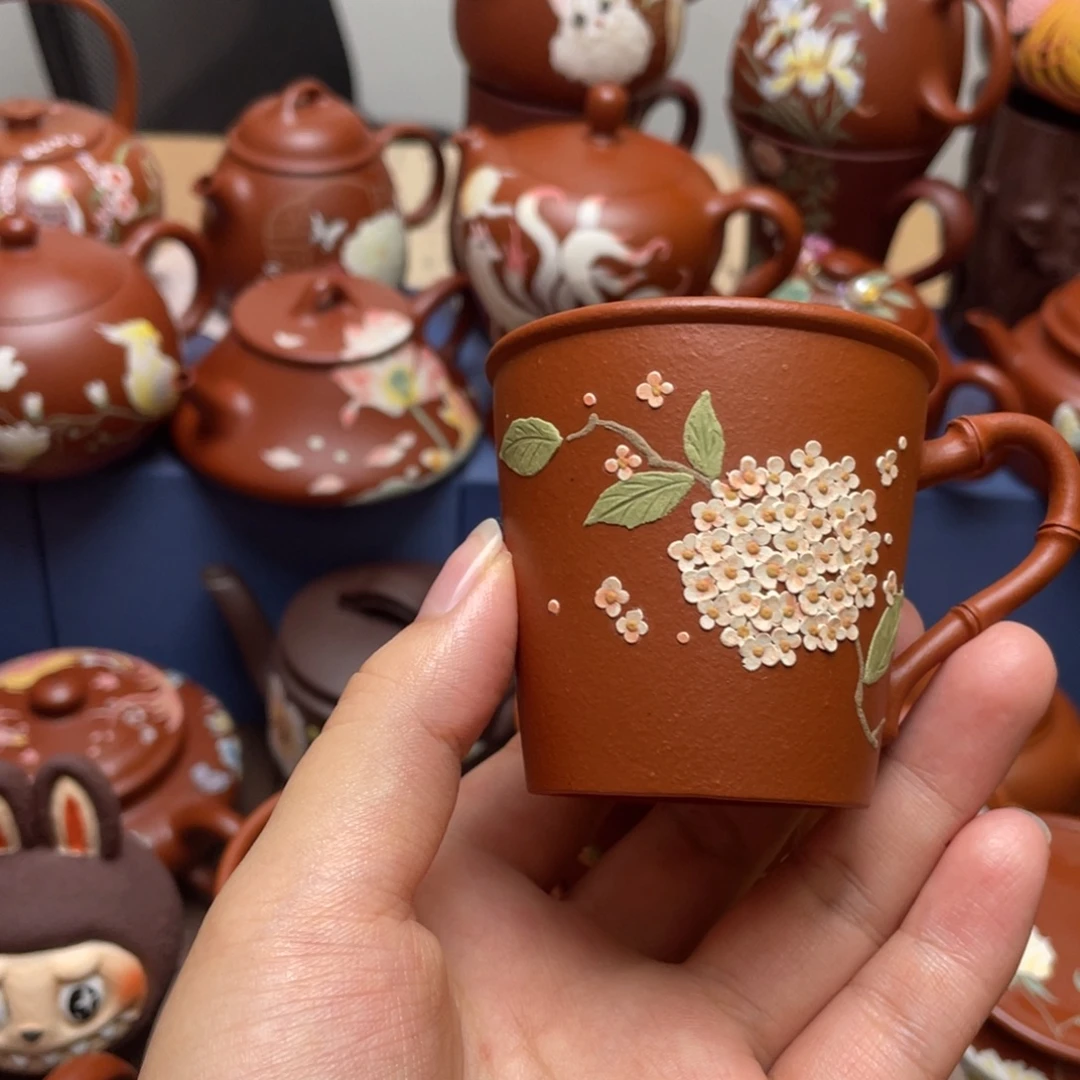 茶杯紫砂紫砂主人杯80c