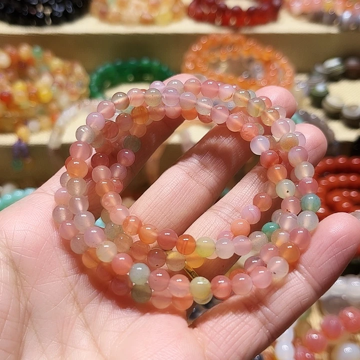 玛瑙/玉髓未镶嵌手链