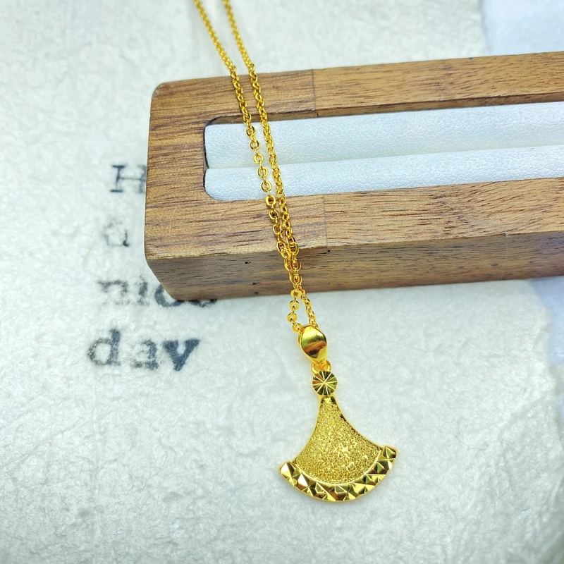 项链 K0451黄色满天星裙子项链多样性发货46279