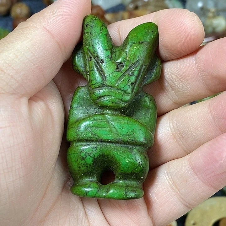 和田玉未镶嵌颈饰23