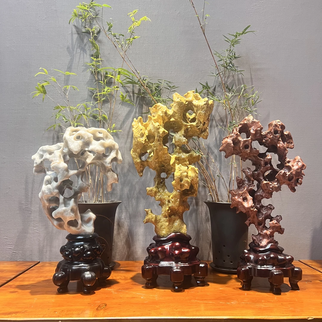 太湖石奇石观赏石家居摆件直播间一物一拍图片仅供参考