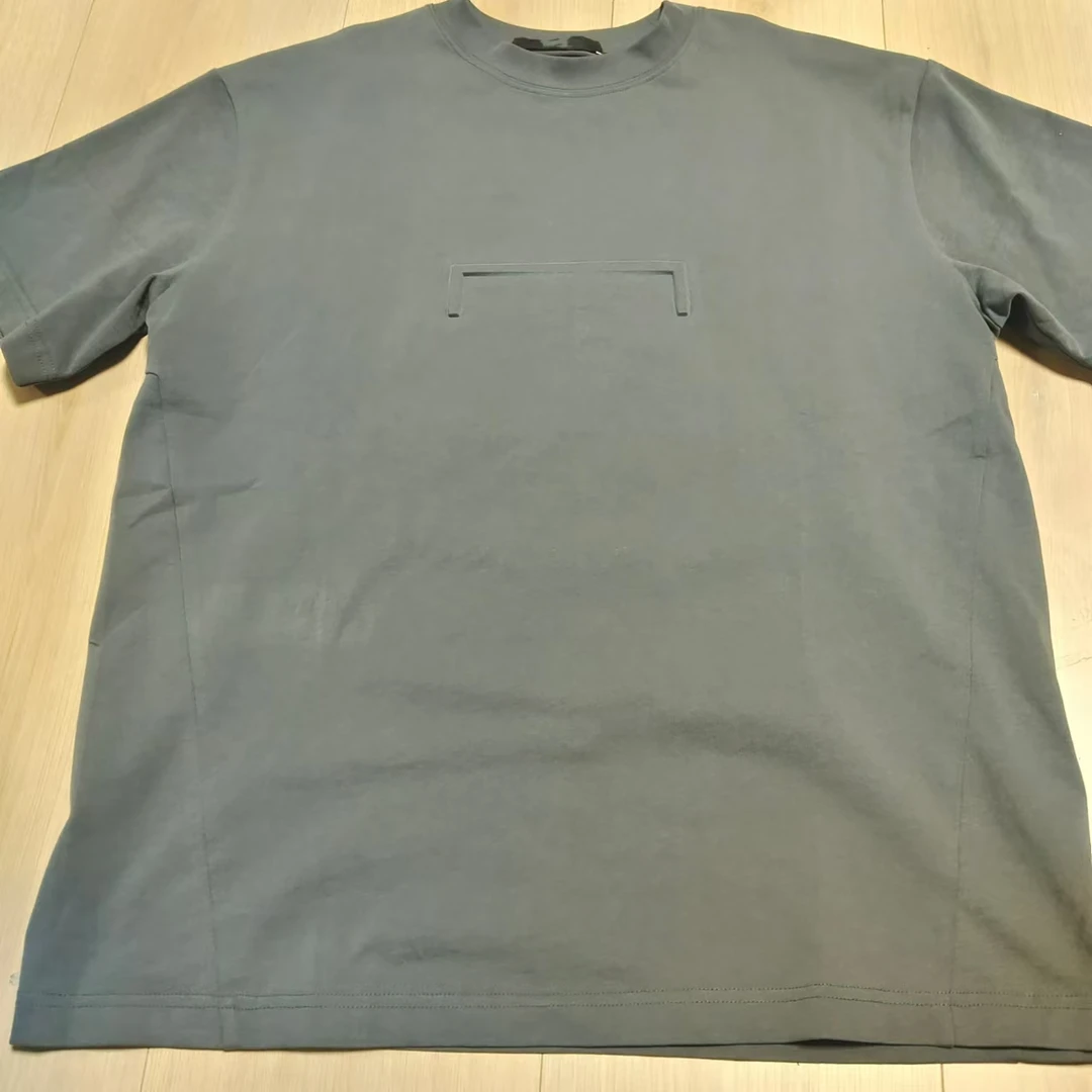 深灰色圆领短袖/AW（T24082）