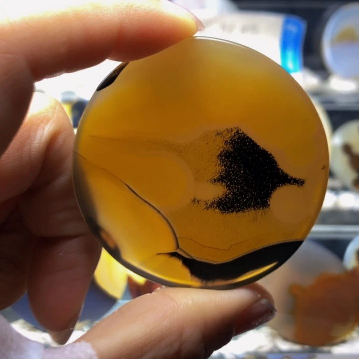 合金玛瑙/玉髓珠宝奇石87