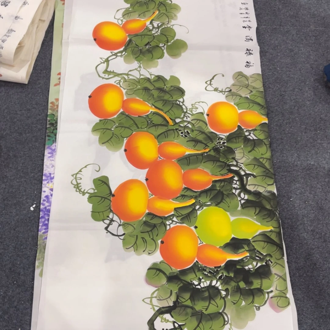 国画处理作品看好再拍哦