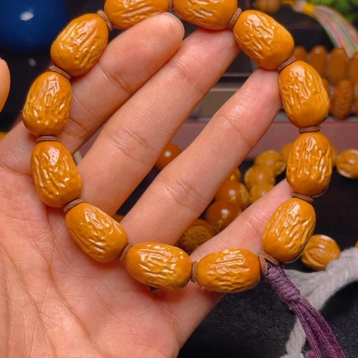 橄榄核手串/手链橄榄球赛