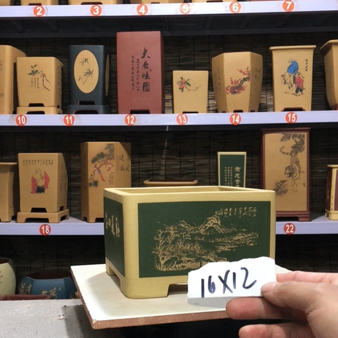 【闪购商品】紫砂花盆东手工制作