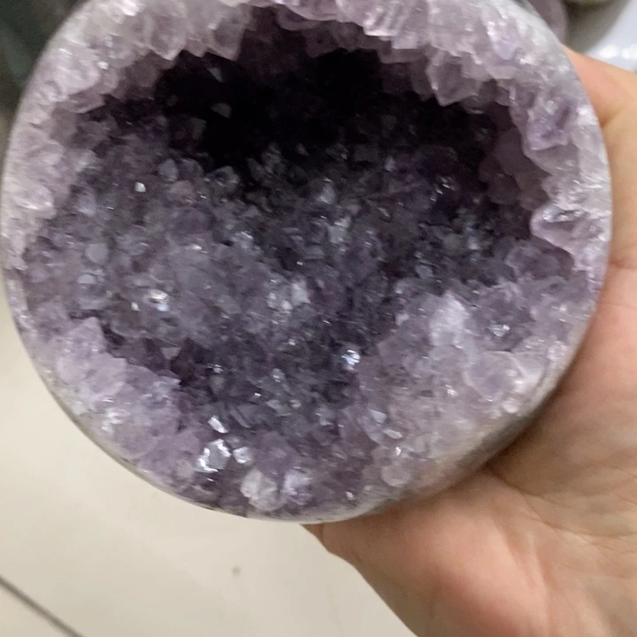 珠宝半成品紫晶未镶嵌