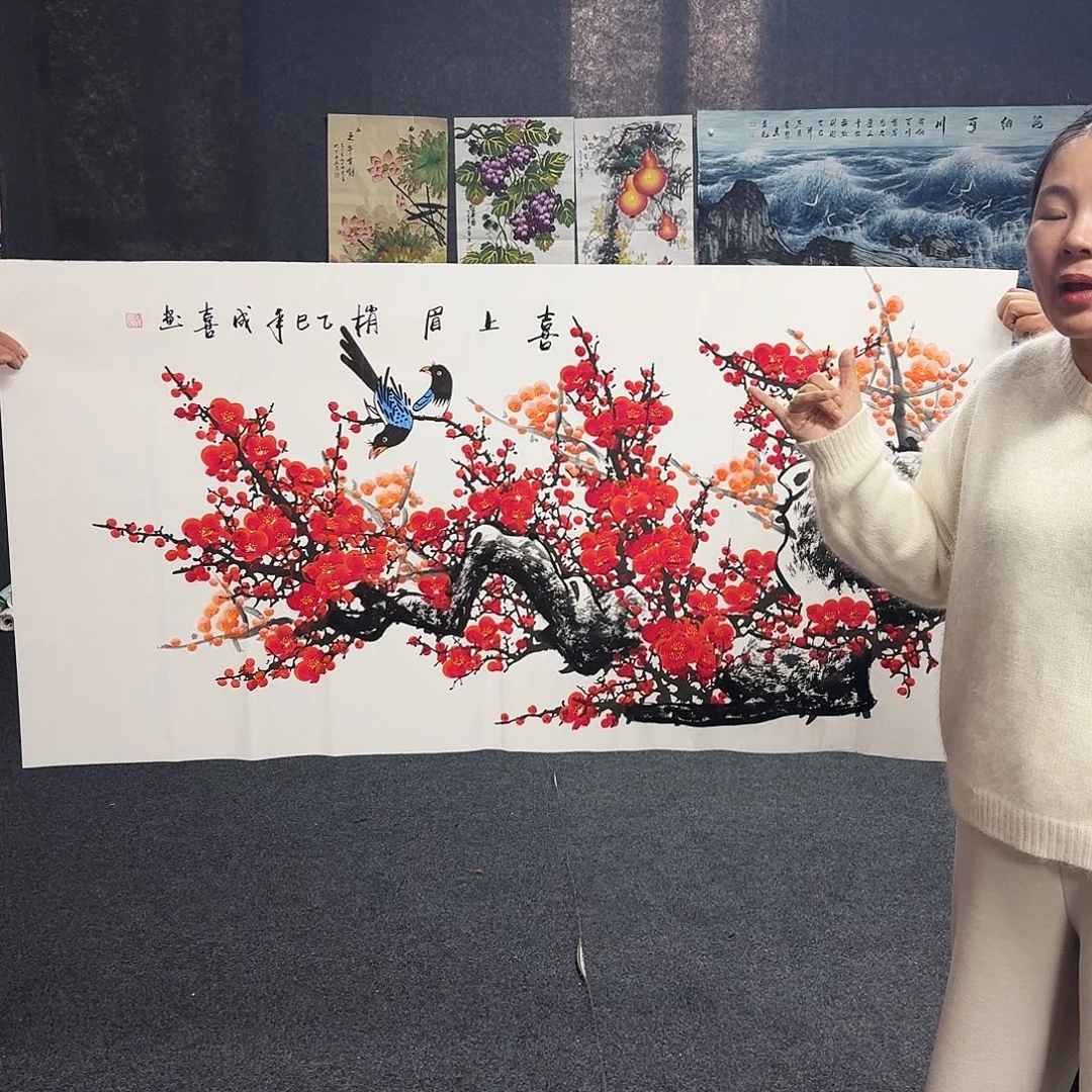 尚古里商贸画心一张