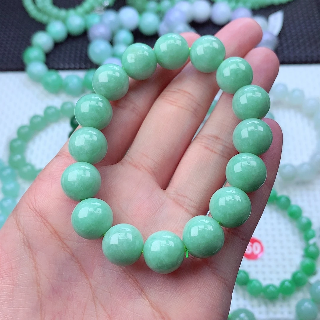 翡翠未镶嵌毛衣链卡12.6