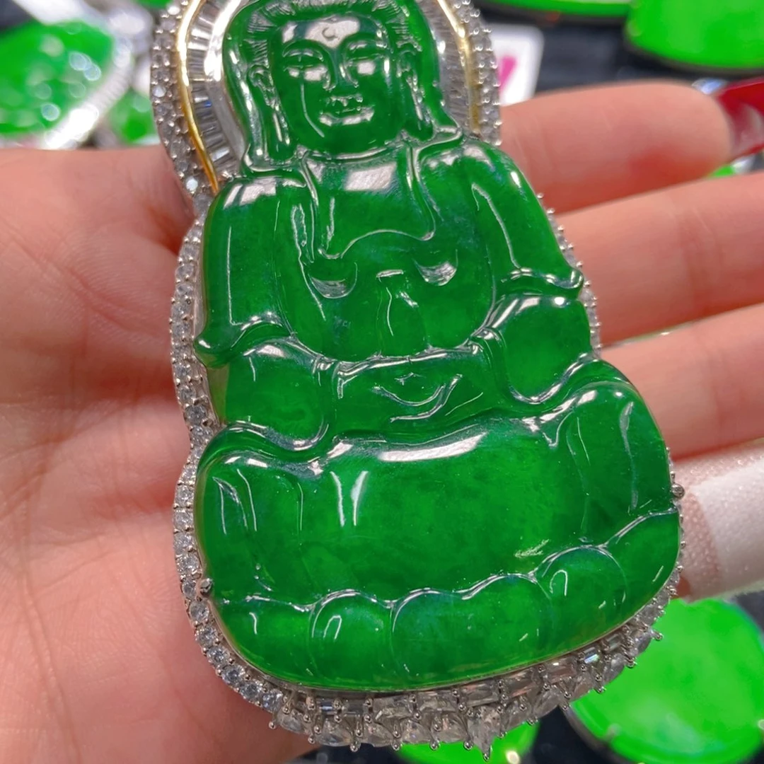 翡翠吊坠(不含链)未镶嵌