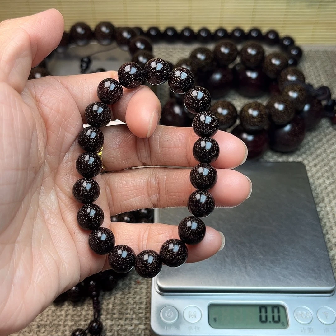 檀香紫檀（小叶紫檀）1.0 19颗 爆星