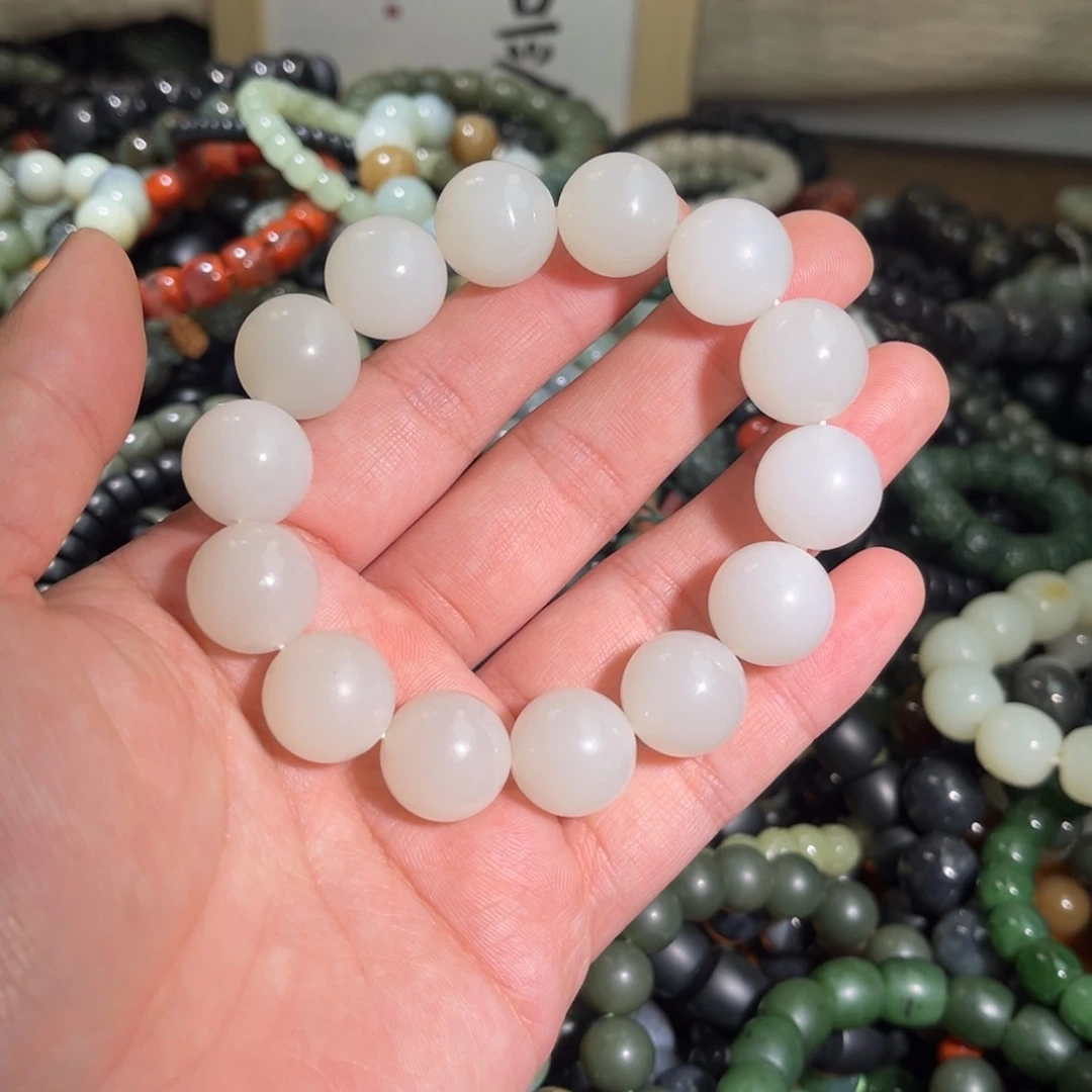 和田玉手链未镶嵌