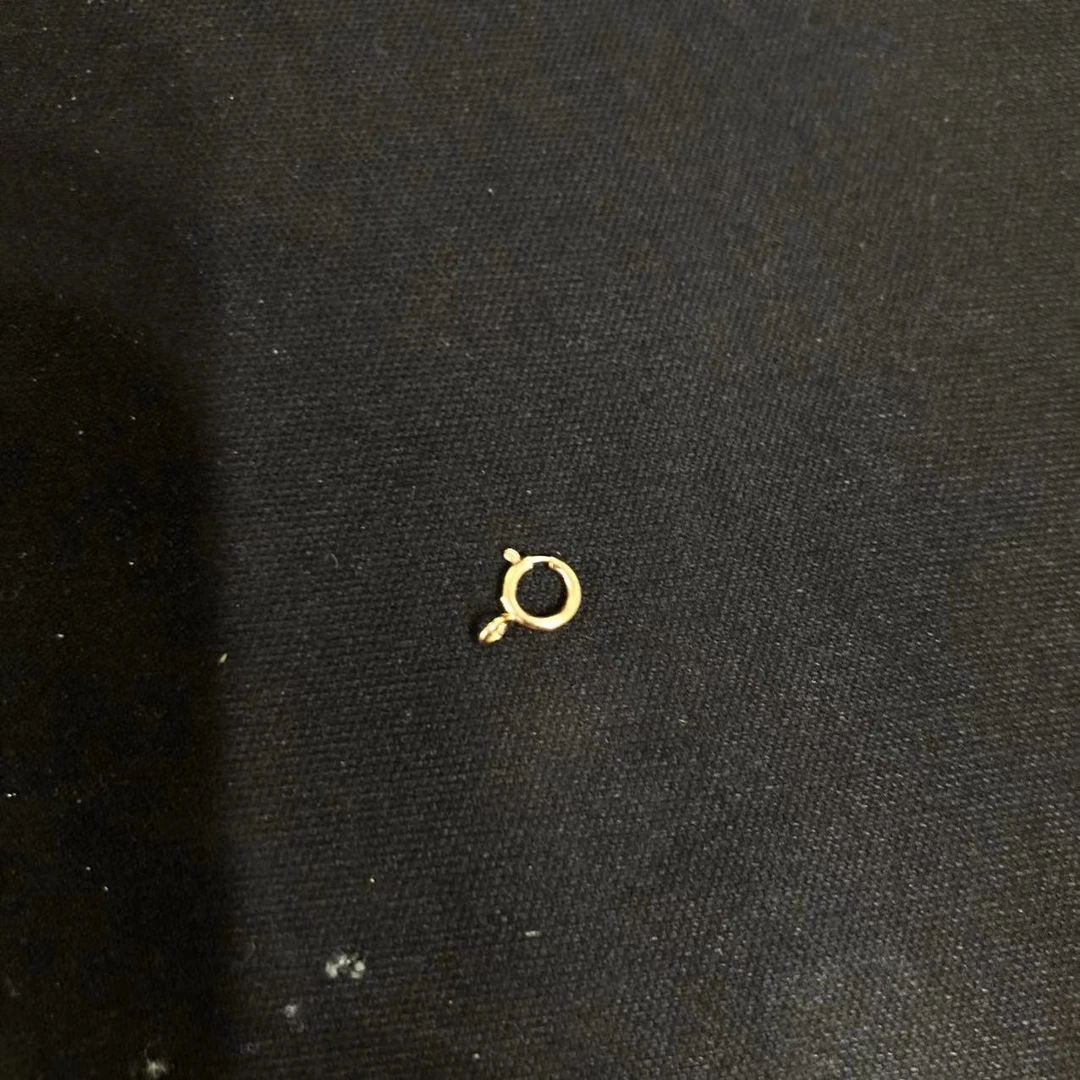 14k玫瑰金弹簧扣