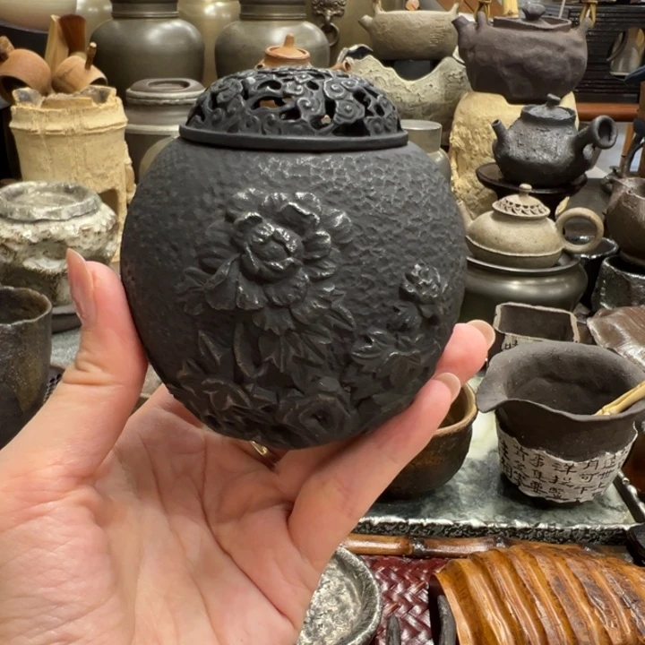 铁香炉茶器茶器茶器