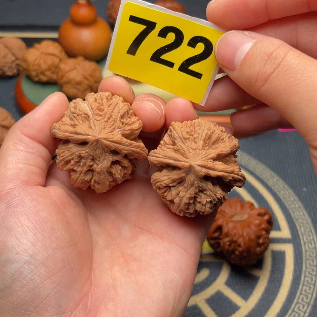 文玩核桃把件39全品粗筋722号