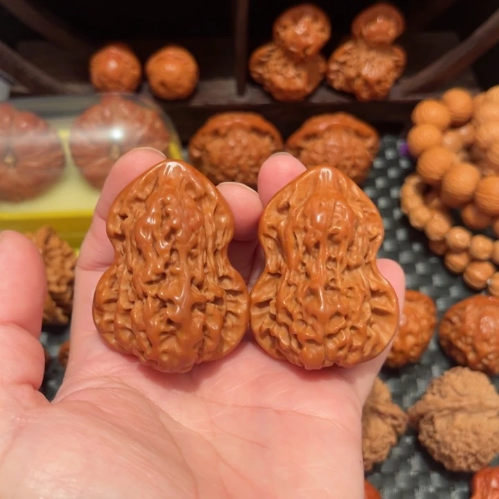 文玩核桃把件钻*葫芦