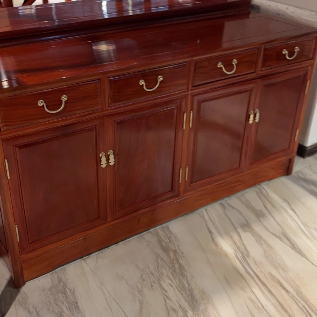 1***8花梨木类成套家具158餐边柜