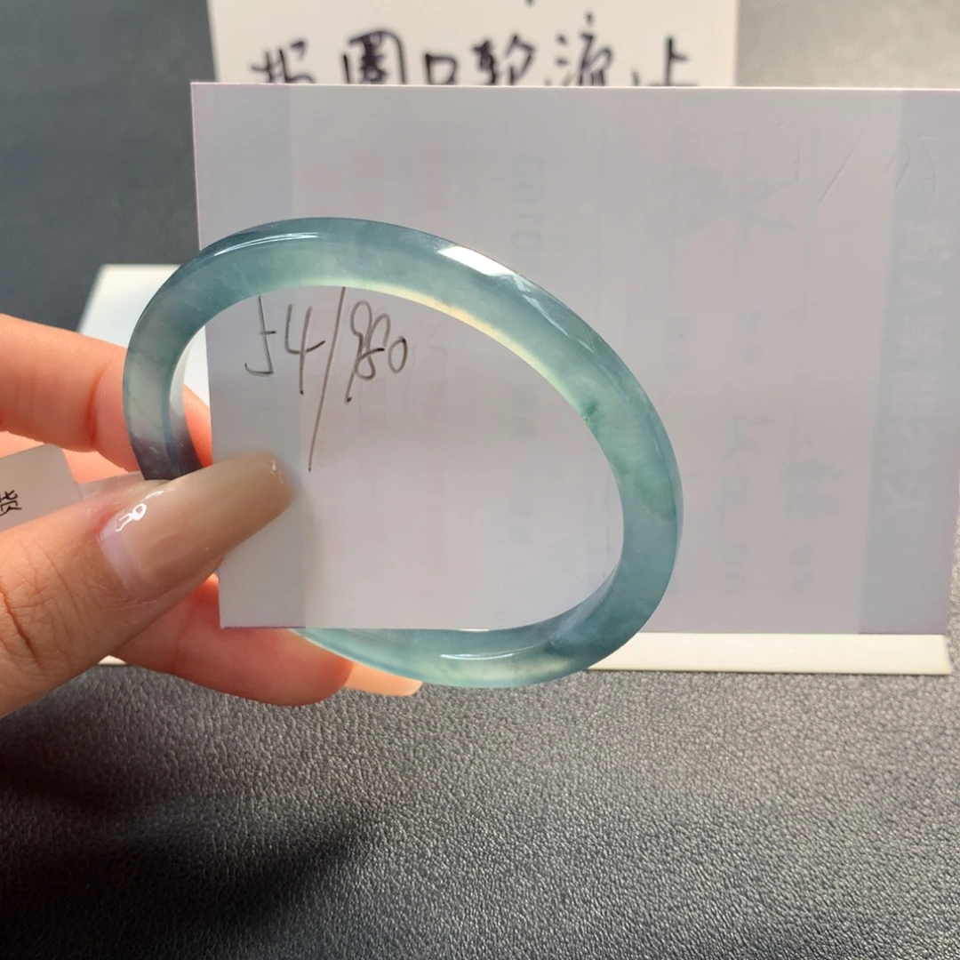 翡翠未镶嵌手镯天然翡翠