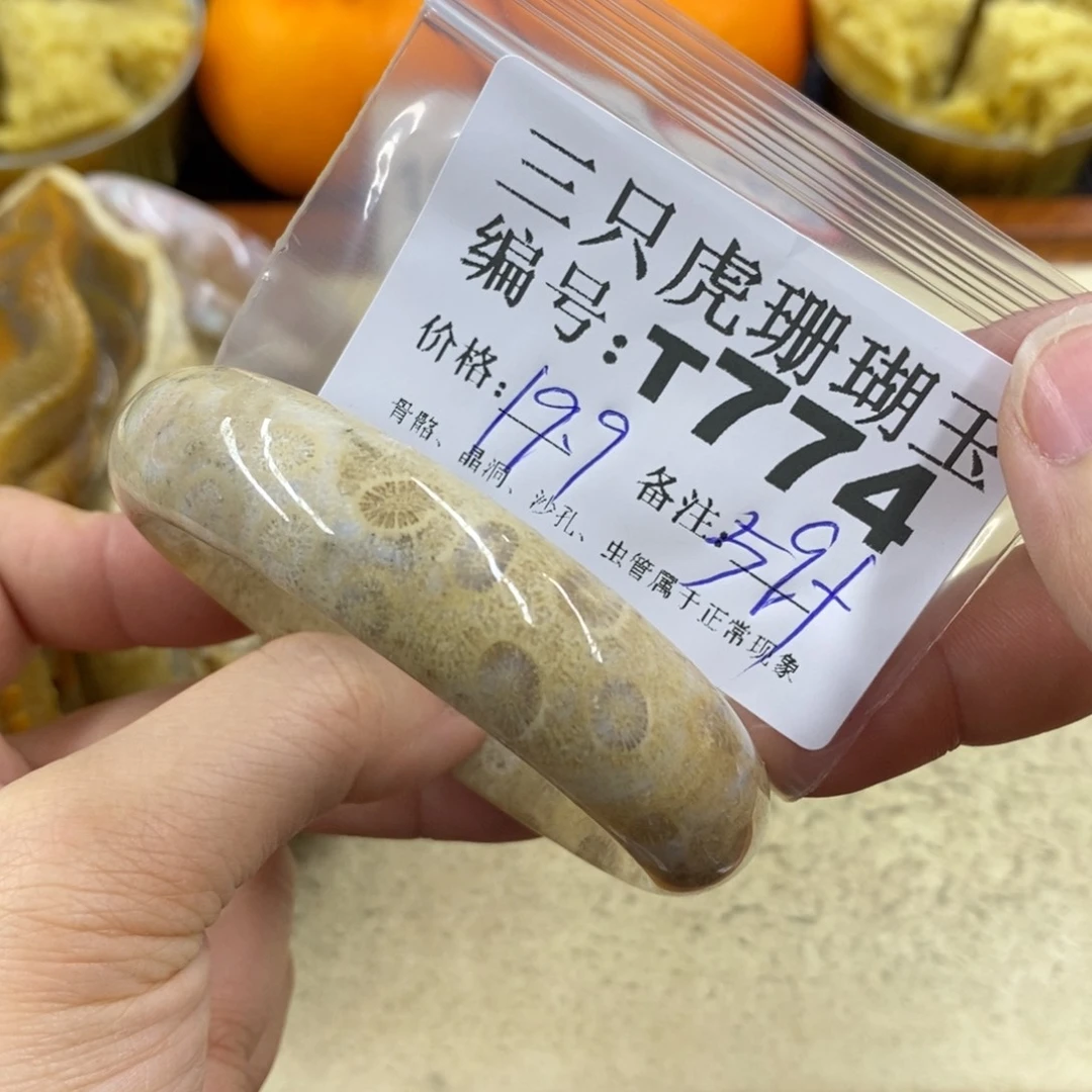 硅化珊瑚（珊瑚玉）1未镶嵌诺*