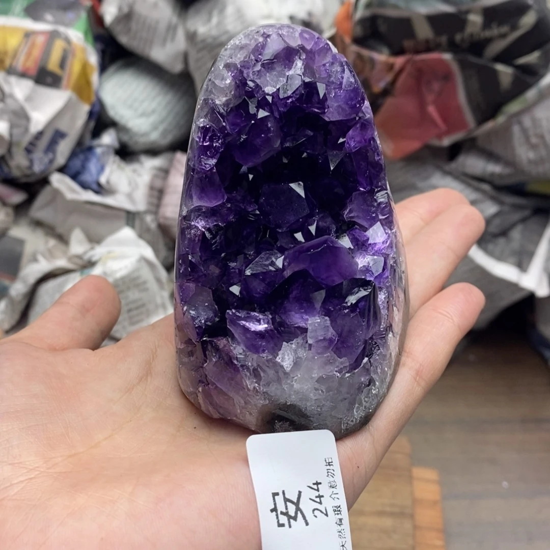 珠宝半成品未镶嵌紫晶