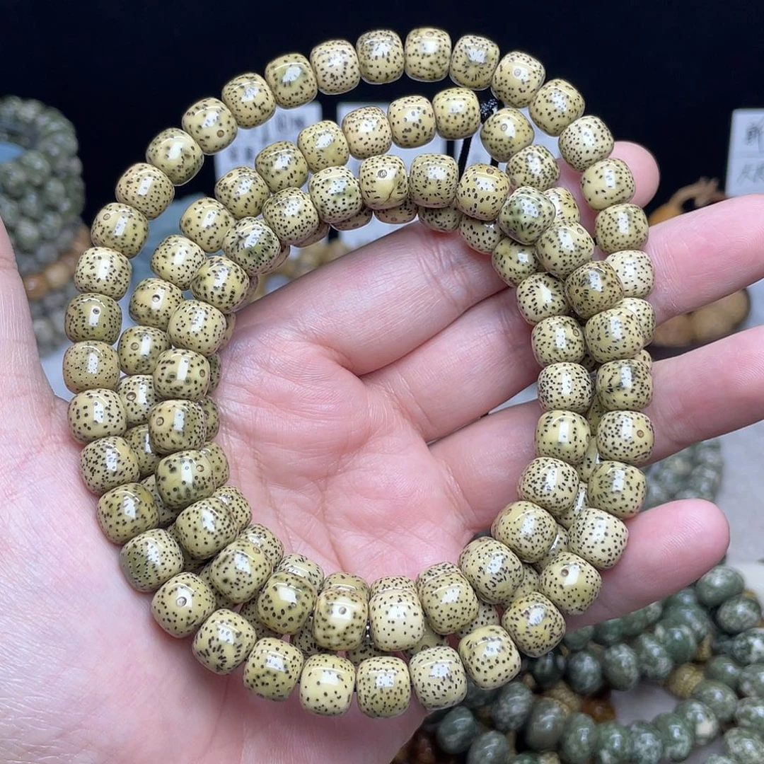 星月菩提吊坠10尺寸，青花瓷氧化料