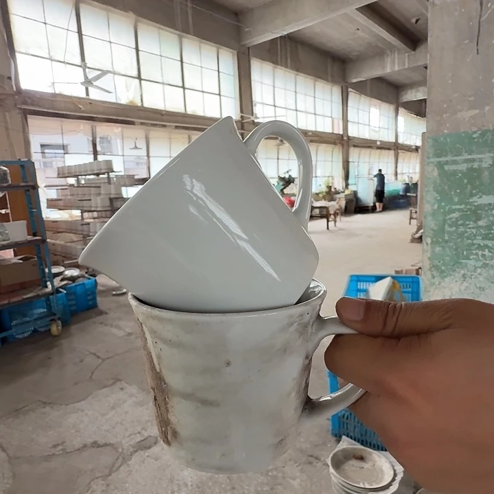 景德镇高温陶瓷杯2个