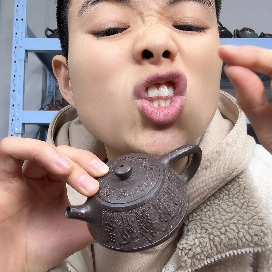 紫砂茶壶民间手艺人全手工制作