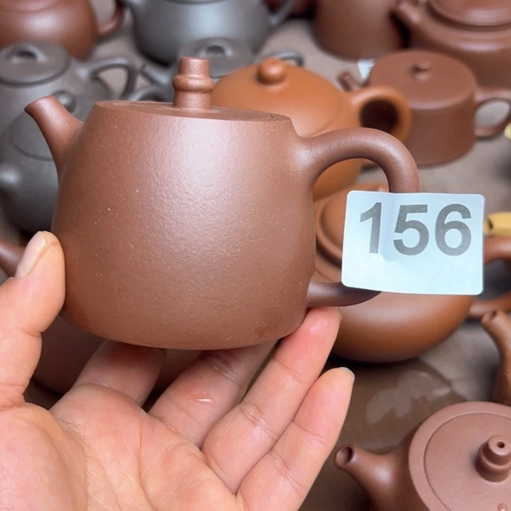 紫砂茶壶某****y底槽清半手工230cc发瑕疵