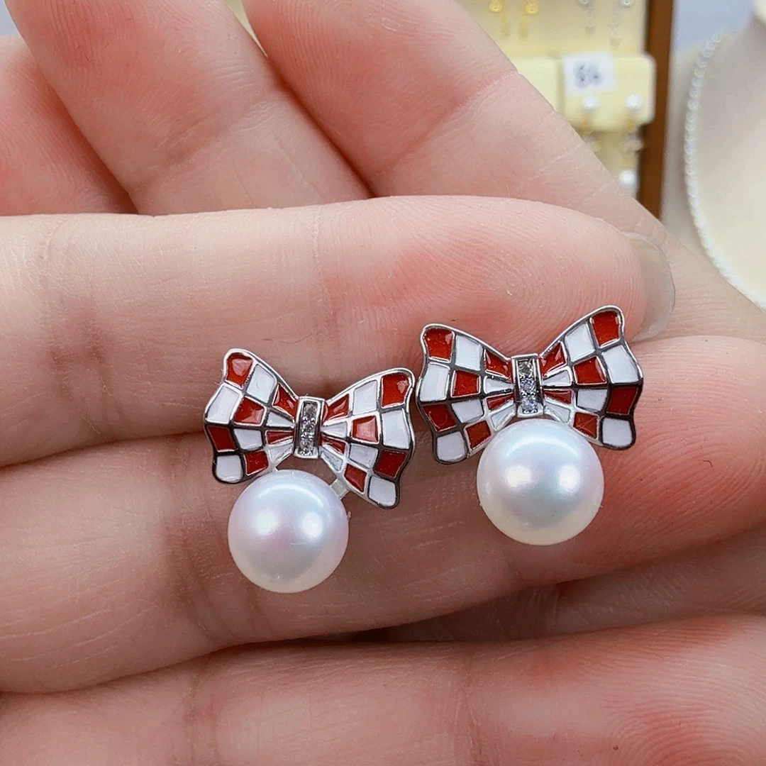 耳饰未镶嵌淡水珍珠