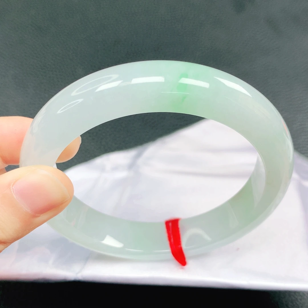 翡翠未镶嵌手镯59圈