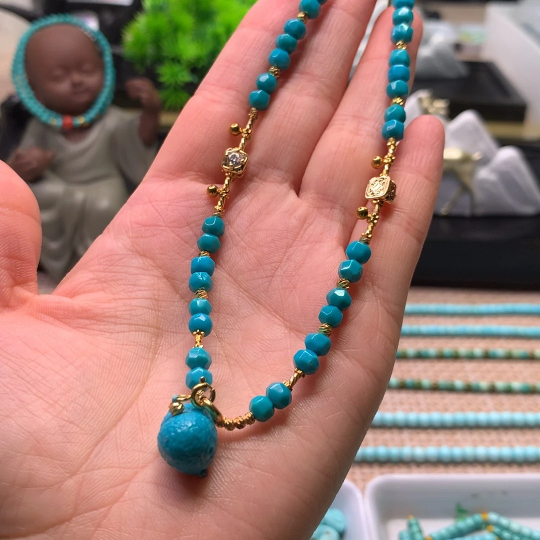 绿松石未镶嵌配饰