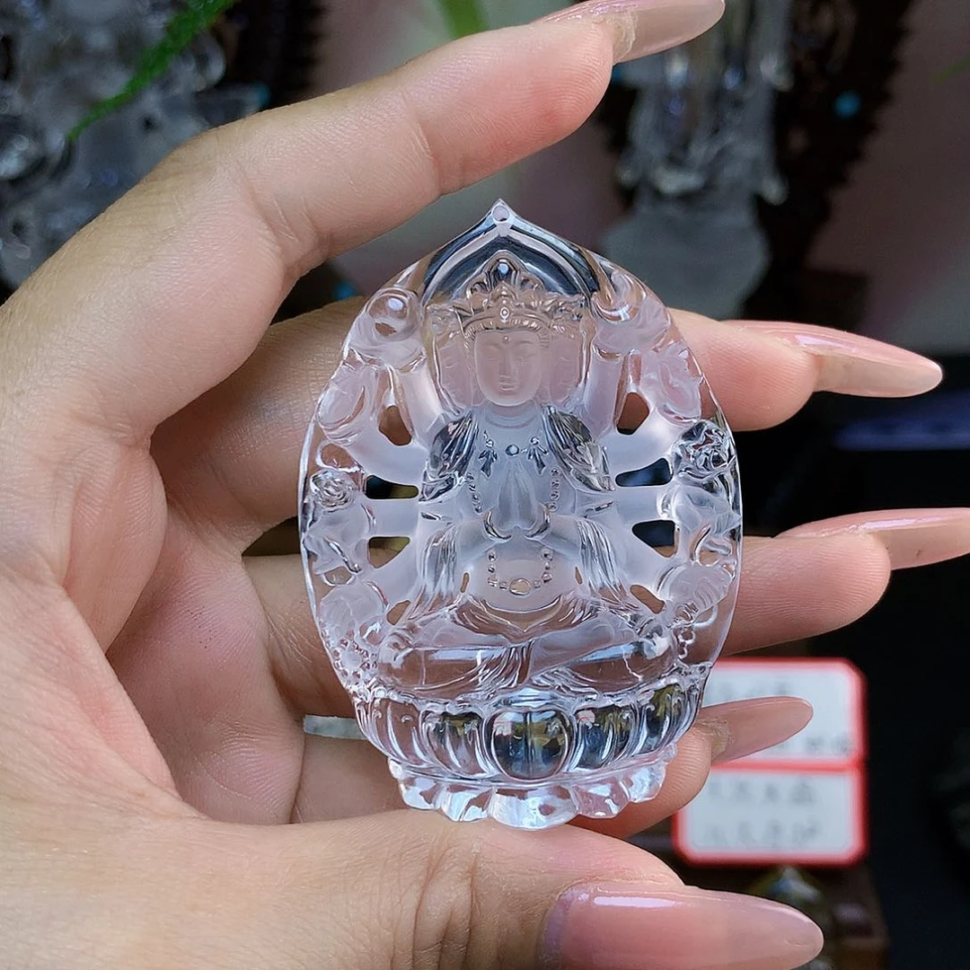 水晶颈饰未镶嵌大*枣，