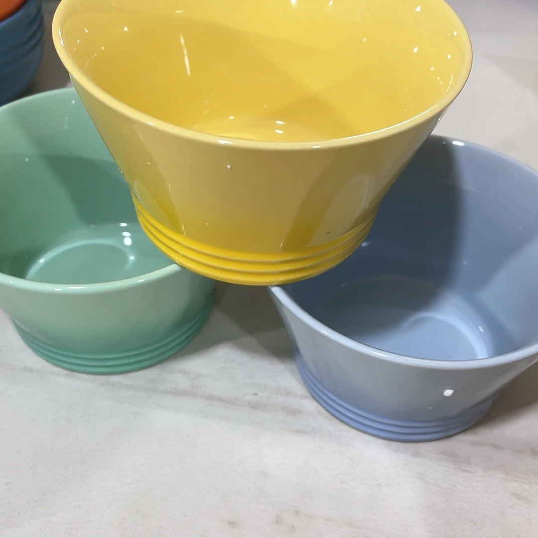 瓷片微瑕陶瓷餐具3个装