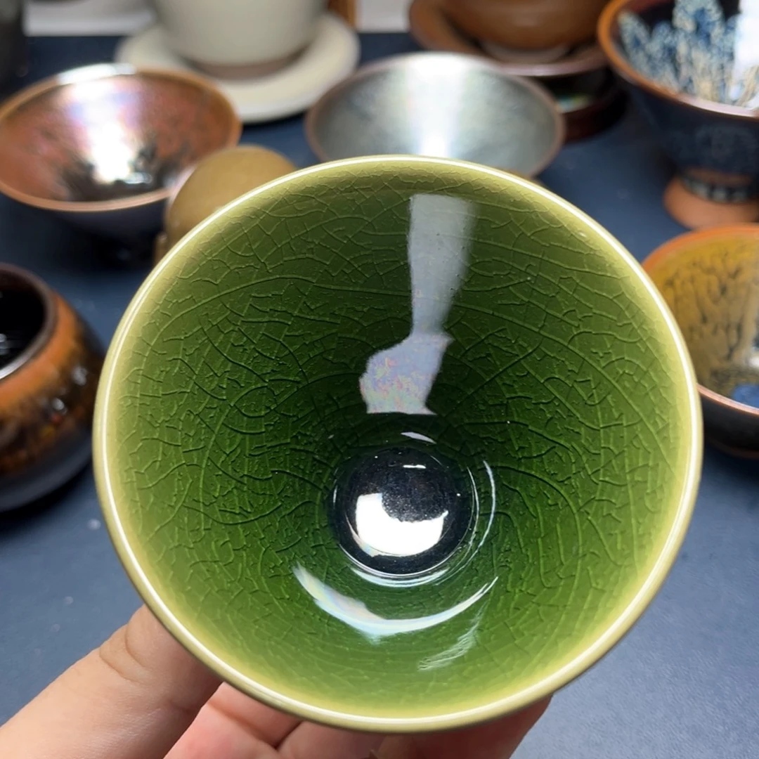 茶盏建盏手握泡茶主人杯