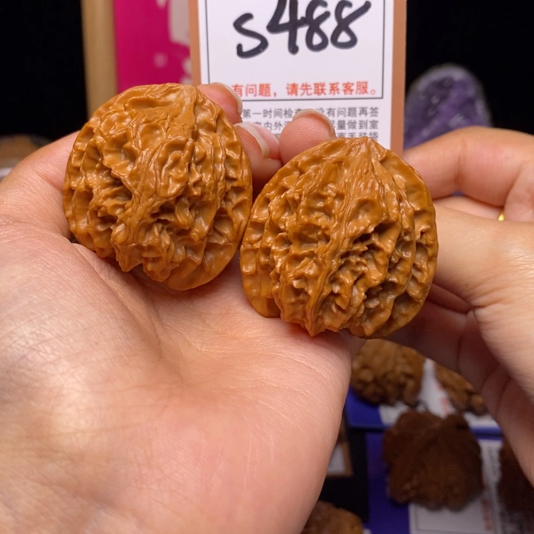 文玩核桃吊坠39全品苹果园s488