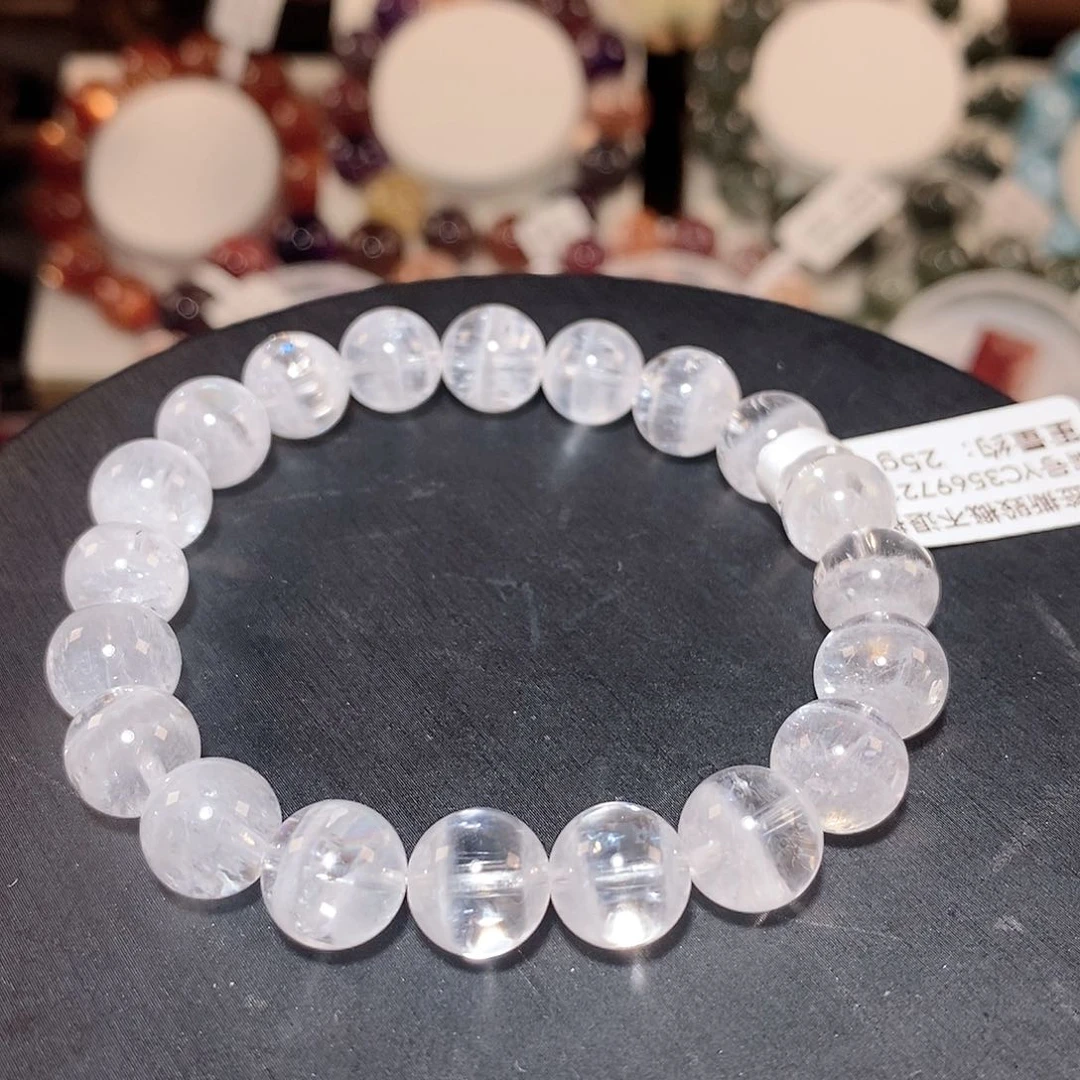 水晶手链未镶嵌F白幽灵9.6