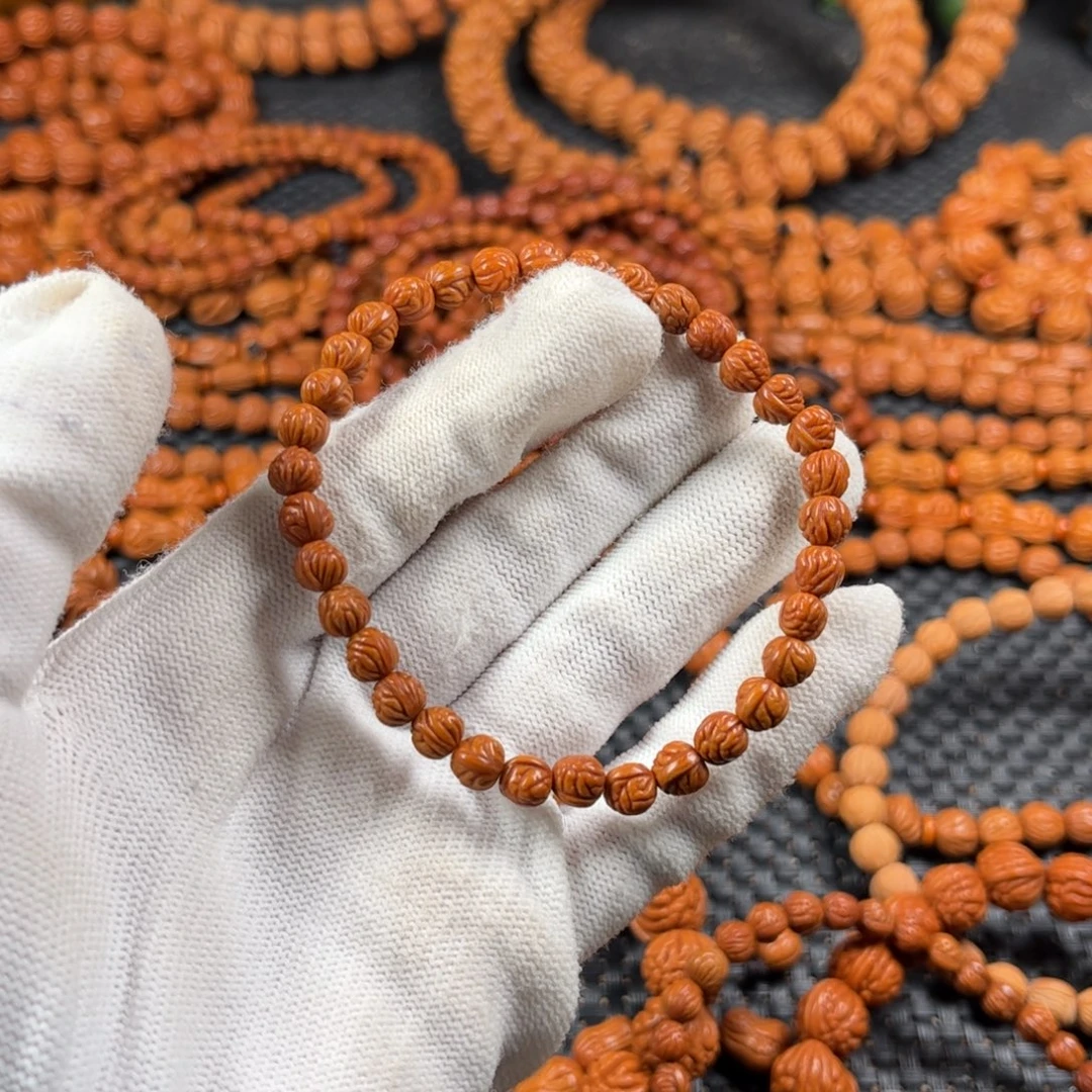 G***i手串桃核W20号链接手串