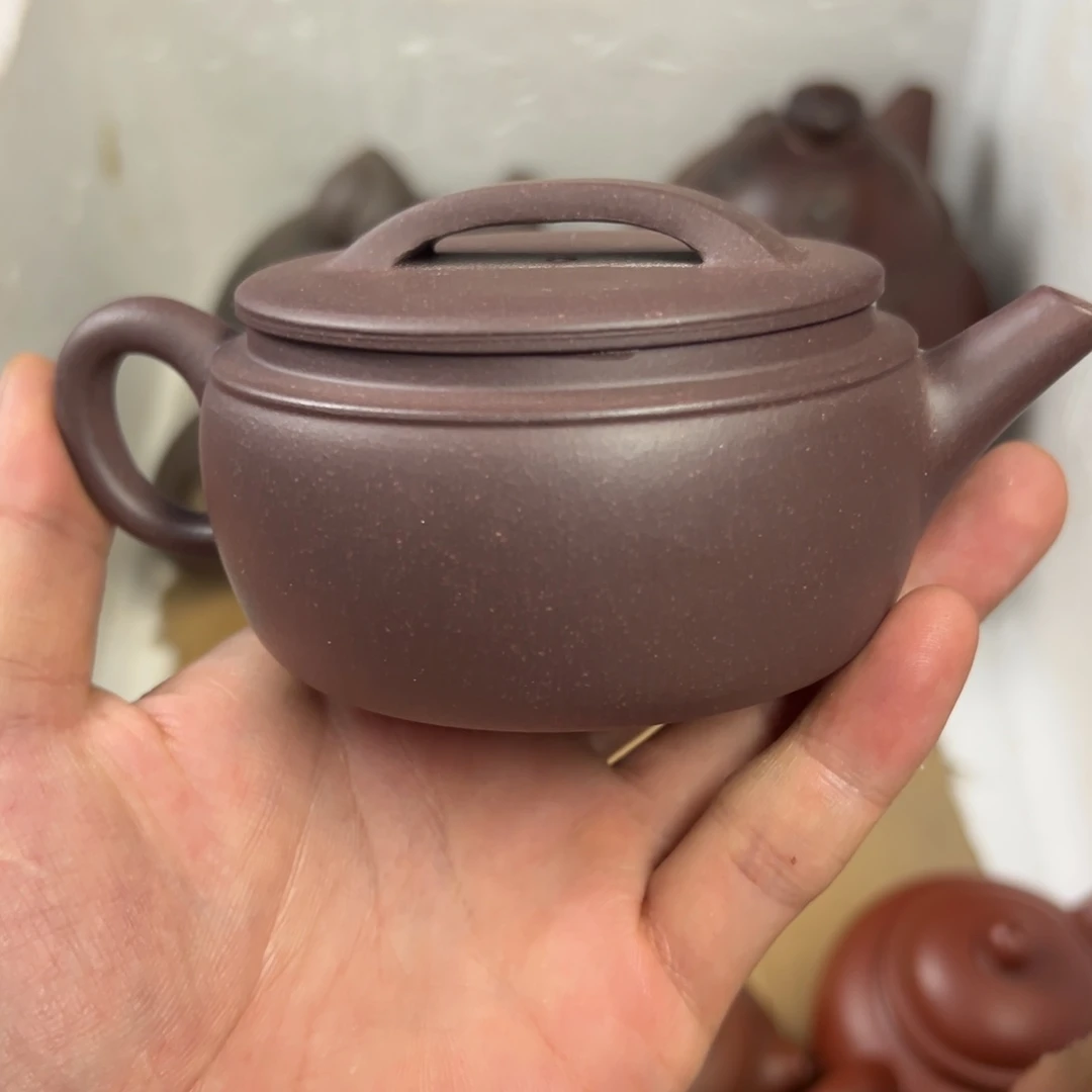 茶壶紫砂宜兴原矿紫砂壶150毫升容量