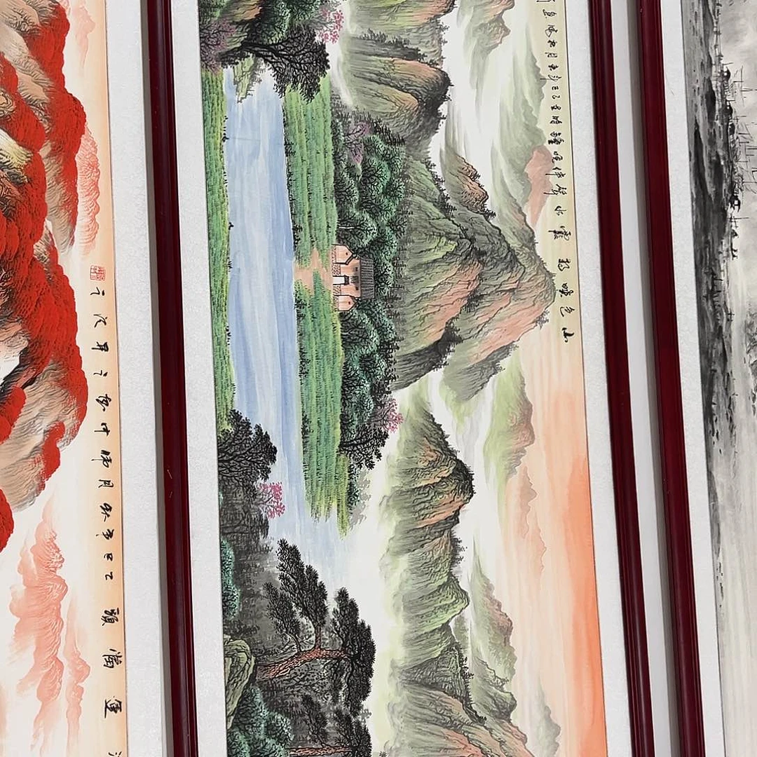 沉***着国画手绘保证假一罚万