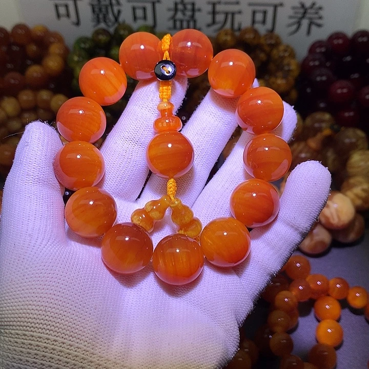 手串/手链松木（琥珀木）1.8 包浆高货