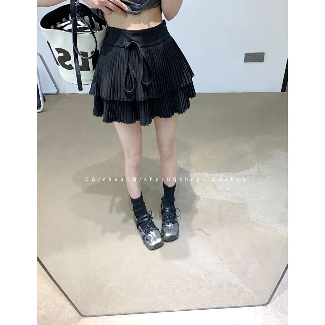 【 豆蔻少女】 韩系百褶裙