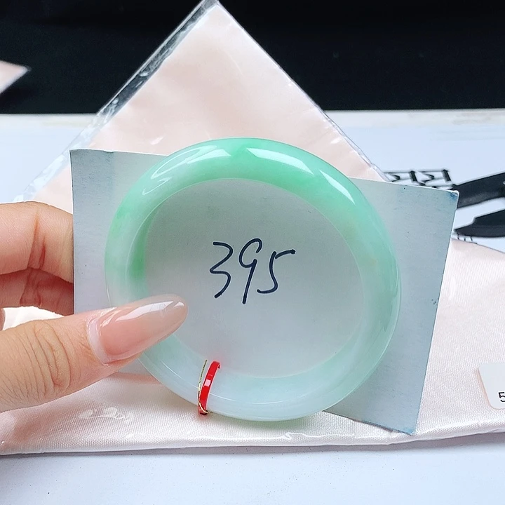 翡翠手镯未镶嵌55+正圈