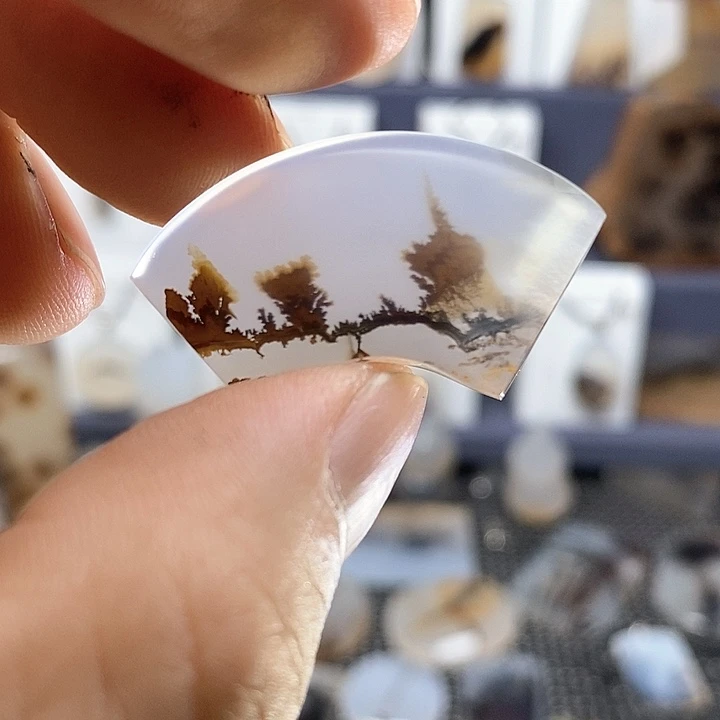 未镶嵌玛瑙/玉髓珠宝奇石木**九