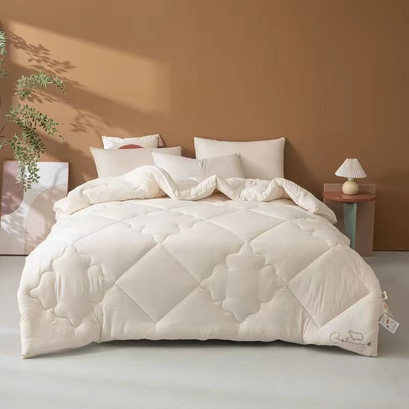 雅梦娜3新品上市羊绒棉大蛋白被（蛋白被）被芯柔软棉被