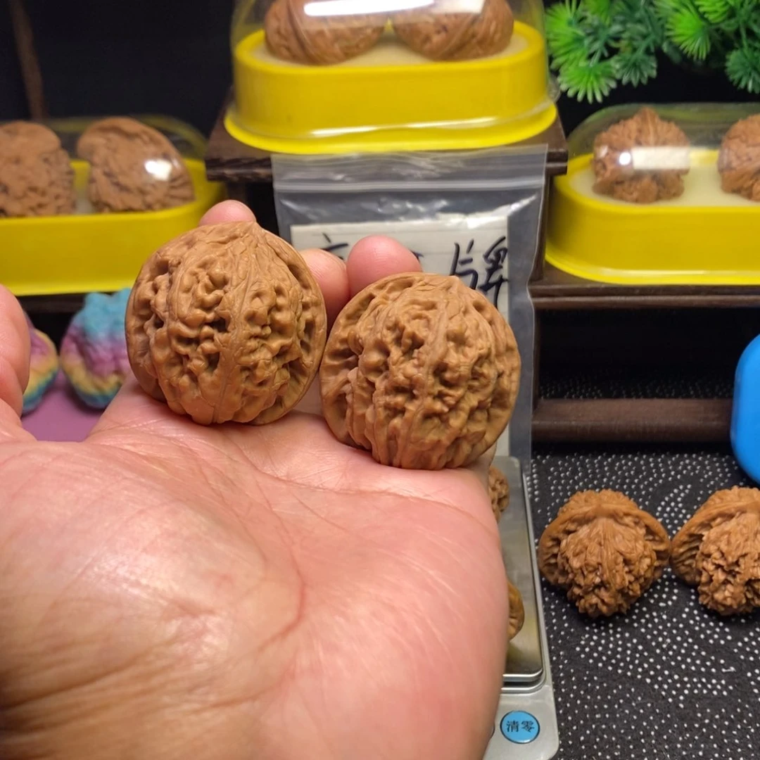 吊坠文玩核桃凤凰台41