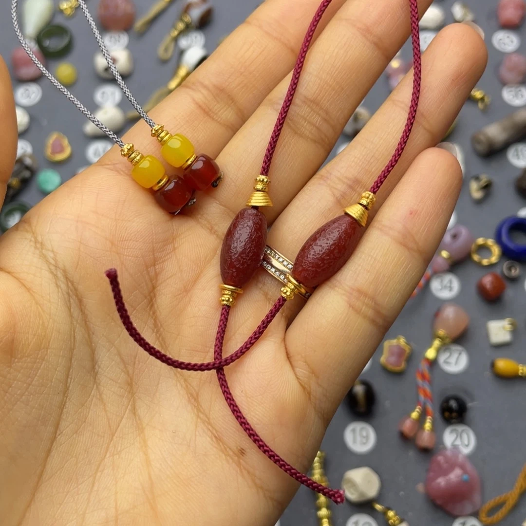 *****玛瑙/玉髓合金配饰