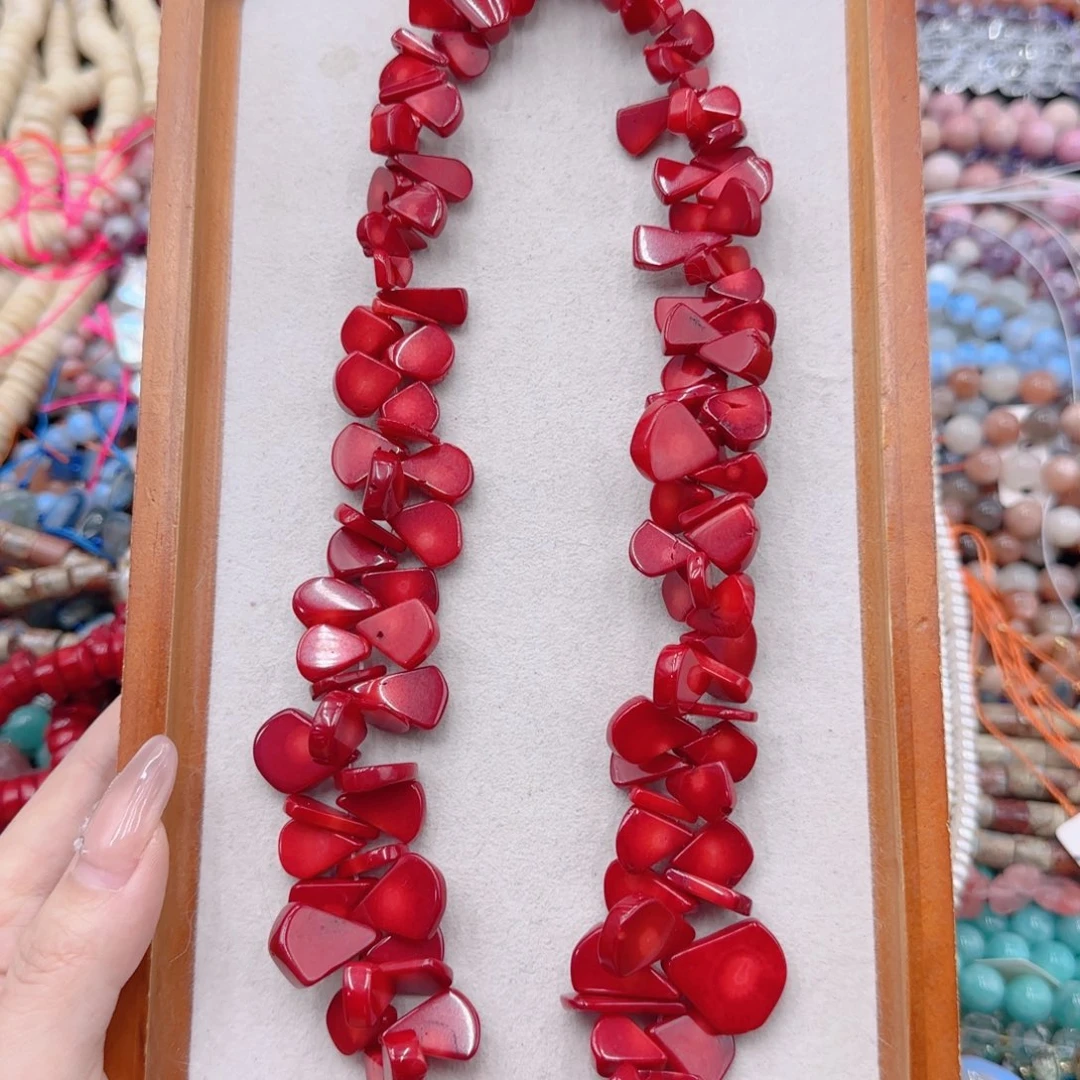 玛瑙/玉髓未镶嵌珠宝半成品珊珊一条